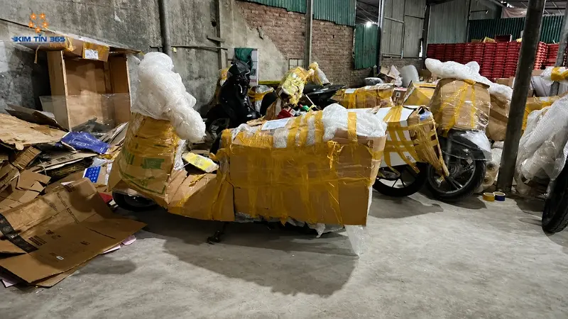 Gửi xe máy Hà Nội Sài Gòn