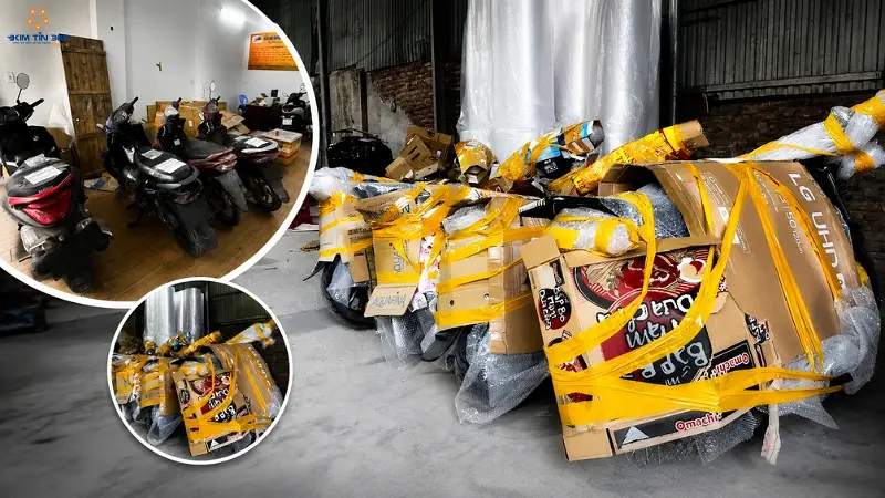Quy trình gửi xe máy Sài Gòn Hà Nội