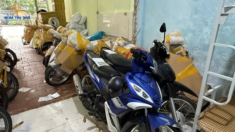 Gửi xe máy từ Hà Nội với các tuyến vận chuyển phổ biến